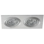 YDLED-115/6W/30/AL tecnolite Plafon led 6w cuadrado