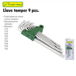 LLAVE TAMPER LION TOOLS
