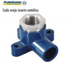 CODO OREJA INSERTO METALICO 1/2 FLOWGUARD AZUL  26-F8107IB-005