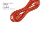 EXTENSION USO RUDO COBRE   2 MT LION TOOLS CAL.20