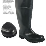BOTA GALGO INDUSTRIAL #25 CON PUNTERA HULE NEGRA
