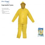 IMPERMEABLE JUEGO AMARILLO XXL DRY DROP DD-11212XG