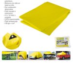 LONA USO RUDO AMARILLA 6 X 9 METROS LION TOOLS