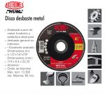 DISCO PARA DESBASTE METAL 560 AUSTROMEX HUM 4 1/2