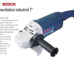 ESMERILADORA BOSCH INDUSTRIAL 7 2000W 06018491G0  GWS 20-180