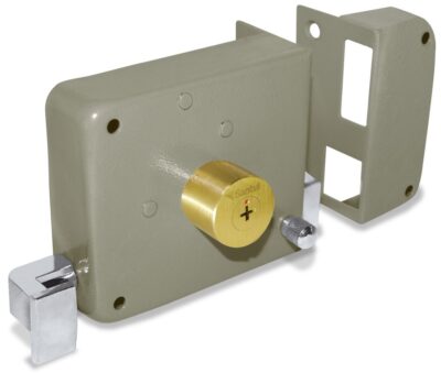 Cerradura derecha instalacion fácil de sobreponer llave tetra SANTUL 8631