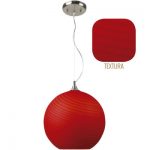 CTL-8050/RO tecnolite Luminaria colgante color rojo Lombillo