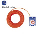 HILO NYLON PARA DESBROZADORA 1.70 MM x 12 MT MARLIN TUG