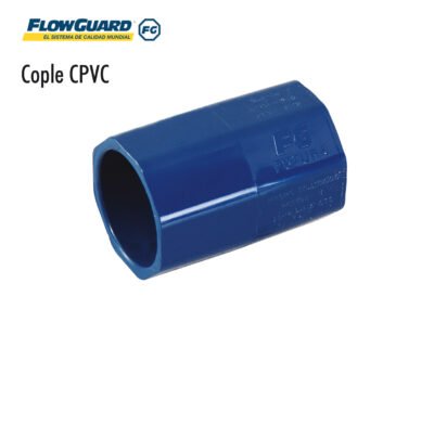 COPLE DE CPVC 1/2 FLOWGUARD AZUL 26-F8129-005 1