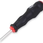Desarmador de golpe plano 1/4x 4 CrV con rubber SANTUL 7107