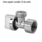 LLAVE ANGULAR 1/4 VUELTA 3401CV DICA