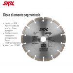 DISCO DIAMANTE 9 SKIL SEGMENTADO C/CONCRETO