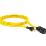 Extensión uso rudo 20 metros 5 amp 2 conductores SANELEC 2442