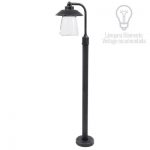 H-3423/BA tecnolite Farol con mini poste exterior E27 Spica II