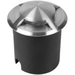 HLED-3W/S tecnolite Lampara led embutir a piso 3w 3000k