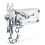 Pasador para puerta con cadena cromo mate SANTUL 8229