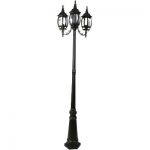 PFT-7355-3/N tecnolite Poste con faroles E27X3 Belagua