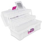 Caja vanity 14 transparente SANTUL 6402