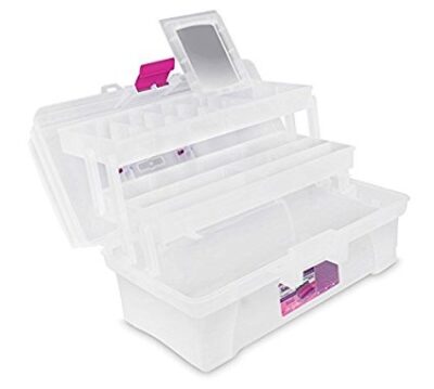 Caja vanity 14 transparente SANTUL 6402