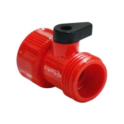 Conector plástico con llave depaso, entrada 3/4 SANTUL 7514