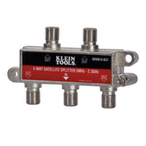 Divisores cable digital/satelital 4V?as VDV814-637 klein tools