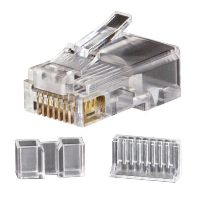 Plugs datos modular RJ45 CAT6 25 piezas VDV826-603 klein tools