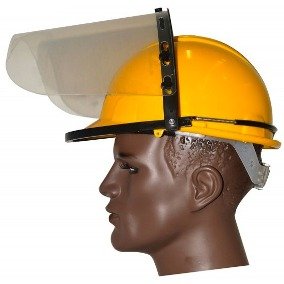 adaptadores faciales para casco de seguridad truper