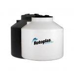 Tanque Vertical Especial de 250 litros reforzado 40% negro Rotoplas