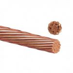 Cable de cobre desnudo calibre 2