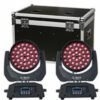 Cabeza Movil Wash 360w 36 LED CREE SL PRO LIGHTING 30-KFLMH-Q36Z-C