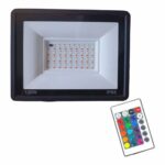 Reflector led 100 watts rgb multi-colores