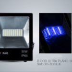 Reflector led azul 50w