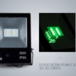 Reflector led color verde 30w