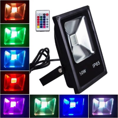 Reflector led rgb 50w