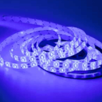 tira led azul exterior