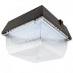 luminaria led 80w para gasolinera