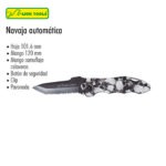 NAVAJA 3 PULGADAS PAVONADA CALAVERA AUTOMATICA LION TOOLS