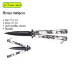 NAVAJA DE MARIPOSA CAMUFLAJE CALAVERAS LION TOOLS