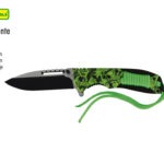 NAVAJA DE MONTE 4 1/2 CAMUFLAJE VERDE CON CLIP LION TOOLS