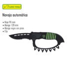 NAVAJA 3 PULGADAS AUTOMATICA  CON PICOS LION TOOLS