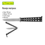 NAVAJA DE MARIPOSA NEGRA LION TOOLS