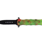 NAVAJA DE MONTE 4 1/2 CAMUFLAJE MARIHUANA LION TOOLS