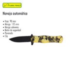 NAVAJA CON CALAVERAS AUTOMATICA LION TOOLS