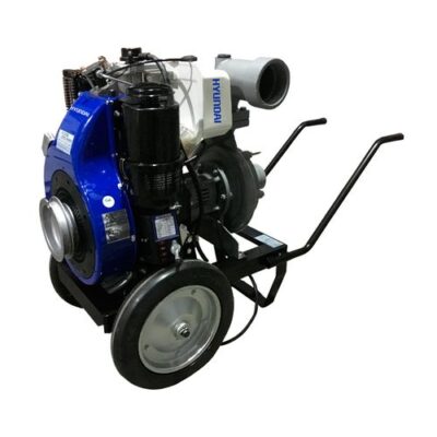 Motobomba diesel 4 pulgadas 17 hp alta presion Hyundai HYWD4017