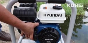 Motobombas de gasolina de alta presion Hyundai