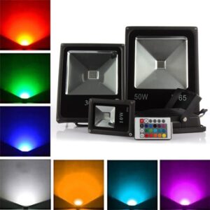 reflectores led rgb