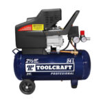 Compresor de aire 24 litros 2 hp Toolcraft