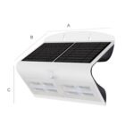 Arbotante solar exterior 8w 6000k Lion tools