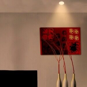 Panel plafon led redondo 3w 3000k Precio 3 Plafon led 3w 3000k embutir