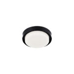 15PTLLED1131RV30N Tecnolite Plafon led redondo negro 15w